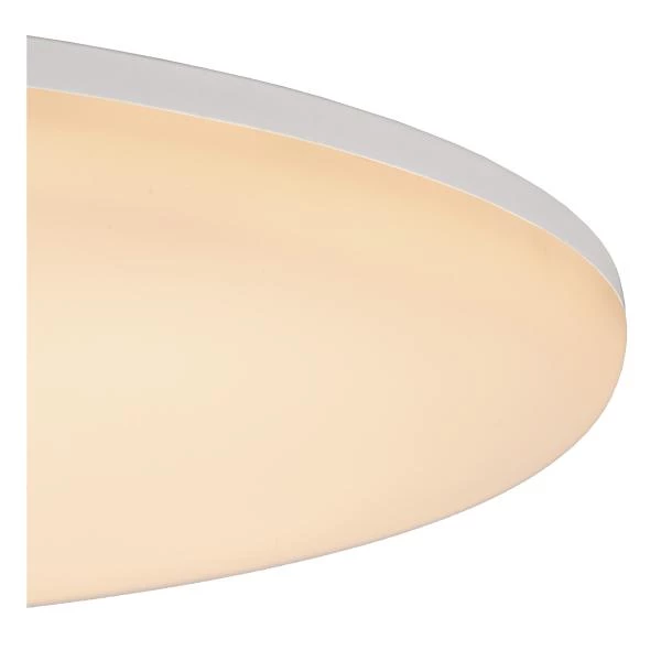 Lucide OLSON - Plafonnier - Ø 29 cm - LED Dim. - CCT - 1x24W 3000K/6500K - Opalin - détail 2